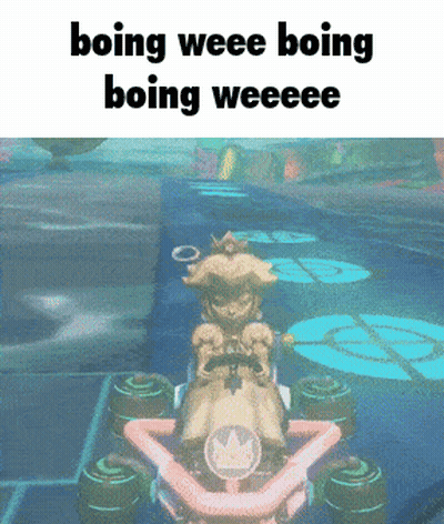 A Screenshot Of A Video Game With The Words Boing Weee Boing Boing Weeeee GIF