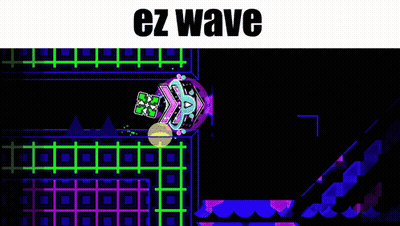 A Screenshot Of A Video Game With The Words Ez Wave On The Bottom GIF