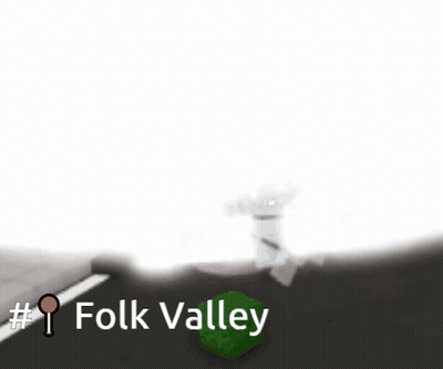 A Screenshot Of A Video Game With The Words Folk Valley On The Bottom GIF