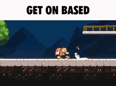 A Screenshot Of A Video Game With The Words Get On Based At The Top GIF