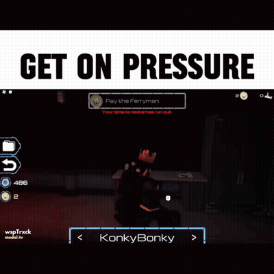 A Screenshot Of A Video Game With The Words Get On Pressure GIF