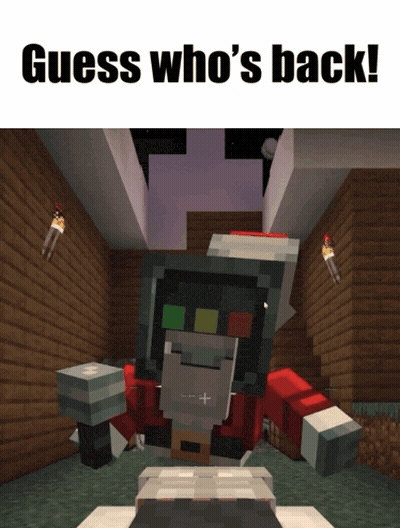 A Screenshot Of A Video Game With The Words " Guess Who 'S Back " At The Top GIF