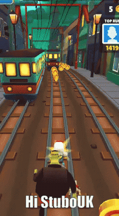 A Screenshot Of A Video Game With The Words Hi Stubouk GIF