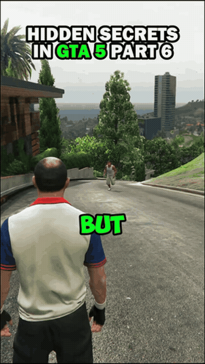 A Screenshot Of A Video Game With The Words Hidden Secrets In Gta 5 Part 6 GIF