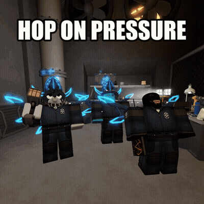 A Screenshot Of A Video Game With The Words Hop On Pressure GIF