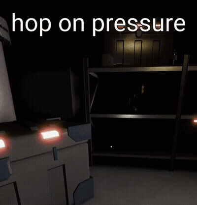 A Screenshot Of A Video Game With The Words Hop On Pressure Above It GIF