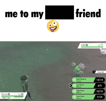 A Screenshot Of A Video Game With The Words Me To My Friend On The Top GIF