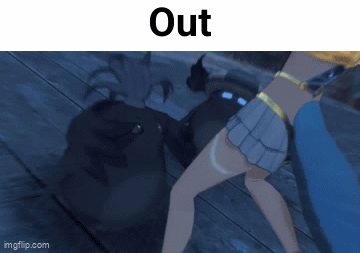 A Screenshot Of A Video Game With The Words Out On The Top GIF