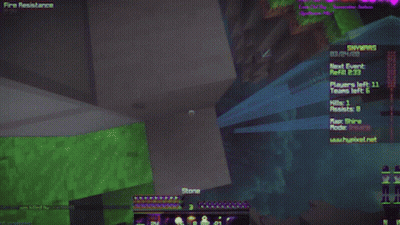 A Screenshot Of A Video Game With The Words Skywars On It GIF