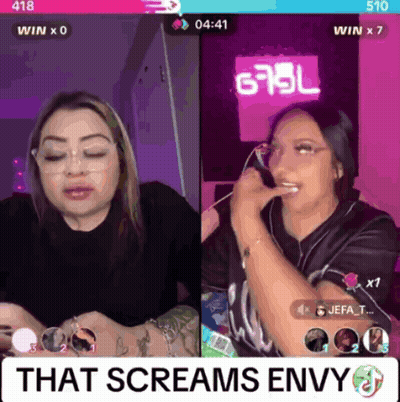 A Screenshot Of A Video Game With The Words That Screams Envy GIF