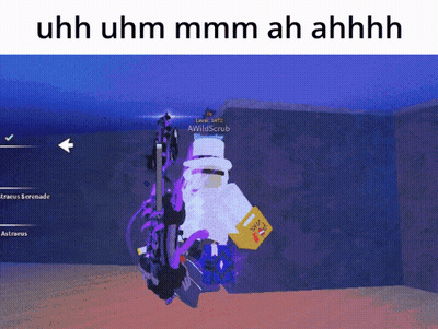 a screenshot of a video game with the words uhh uhm mmmm ah ahhhh on the bottom