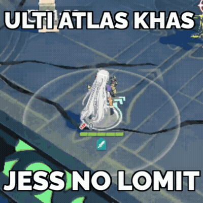 A Screenshot Of A Video Game With The Words Ulti Atlas Khas Jess No Lomt GIF