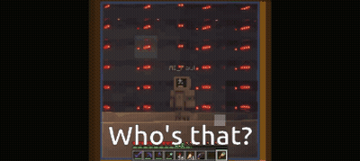 A Screenshot Of A Video Game With The Words Who 'S That At The Bottom GIF