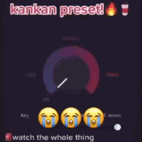 A Screenshot Of A Video That Says Kankan Preset GIF