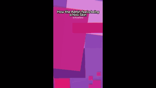 A Screenshot Of How The Admin Feels Being A Noti Skin In Minecraft GIF