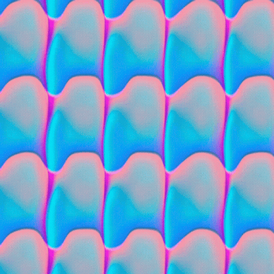 A Seamless Pattern Of Blue And Pink Colored Waves GIF