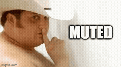 A Shirtless Man In A Cowboy Hat Is Making A Muted Gesture With His Finger . GIF
