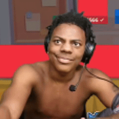 A Shirtless Man Is Wearing Headphones And A Microphone GIF