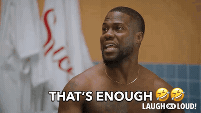 A Shirtless Man Says That 'S Enough GIF
