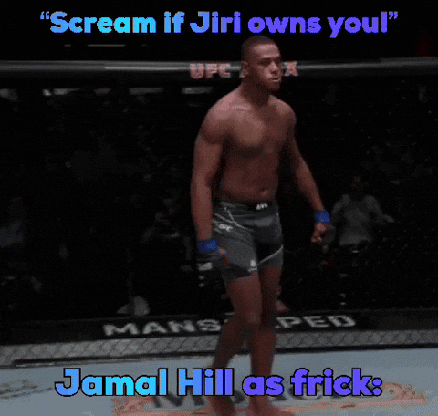 A Shirtless Ufc Fighter Is Screaming In Front Of A Toyota Sign GIF