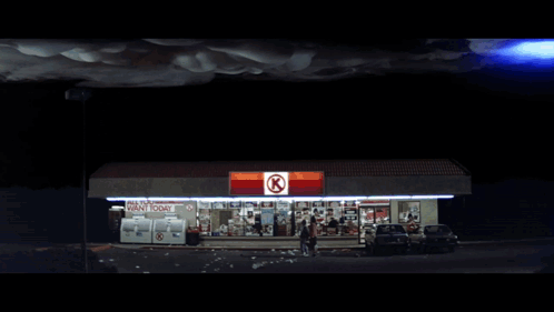 A Sign That Says All You Want Today Hangs Above A Pool GIF
