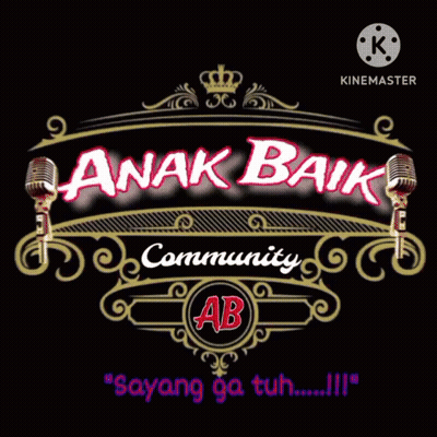 A Sign That Says Assalamualaikum Anak Baik Community On It GIF