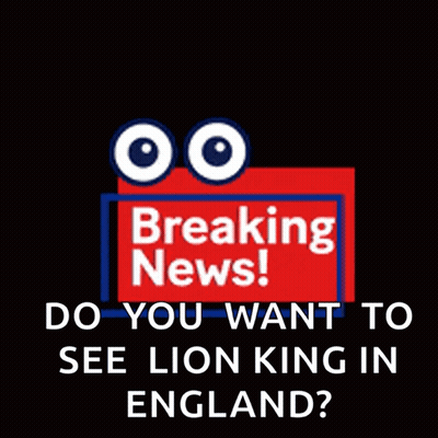 A Sign That Says Breaking News On It GIF
