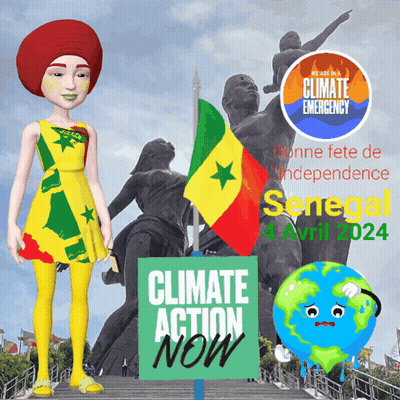 A Sign That Says Climate Action Now On It GIF