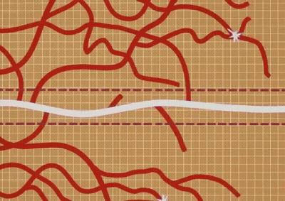 A Sign That Says Danger Multiverse On A Tan Background GIF