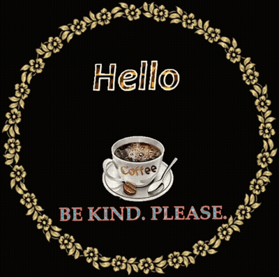 A Sign That Says Hello Thursday With A Cup Of Coffee On A Saucer GIF