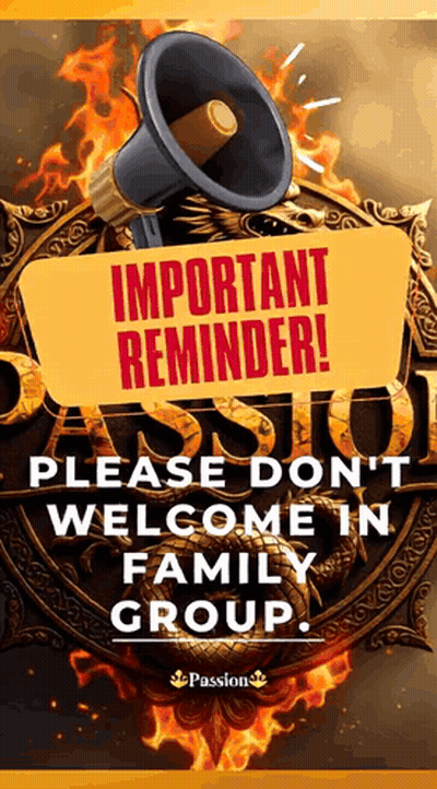 A Sign That Says " Important Reminder Please Don 'T Welcome In Family Group " GIF