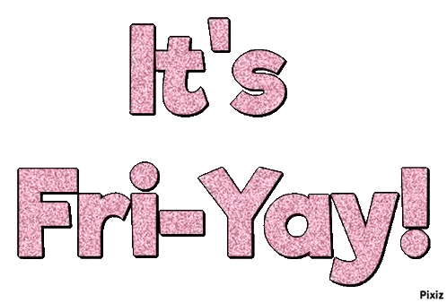 A Sign That Says It 'S Fri- Yay Sticker
