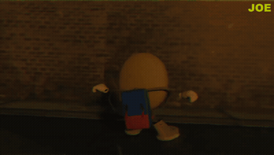 A Sign That Says ' Jo 'S ' On It In Orange GIF