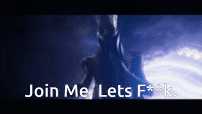 A Sign That Says Join Me Lets F *** K. GIF