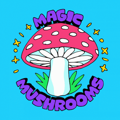 A Sign That Says Not Mushroom Clouds With An Explosion In The Middle GIF