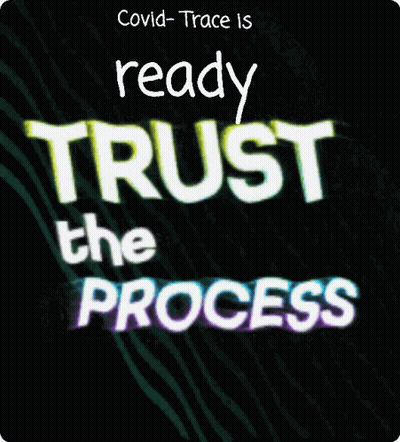 A Sign That Says Ready Trust The Process On It GIF