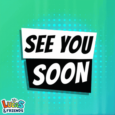 A Sign That Says " See You Soon " On It GIF