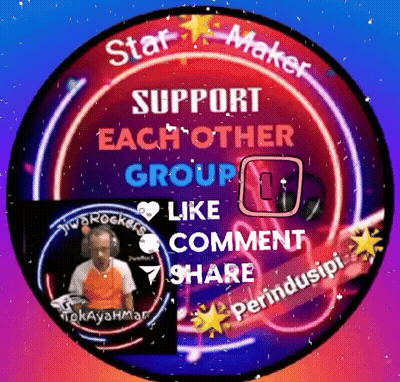 A Sign That Says Star Maker Support Each Other Group GIF