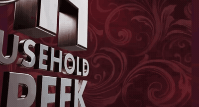 A Sign That Says Tch Of Household Leak Peek GIF