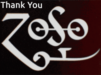 A Sign That Says ' Thank You ' At The Top GIF