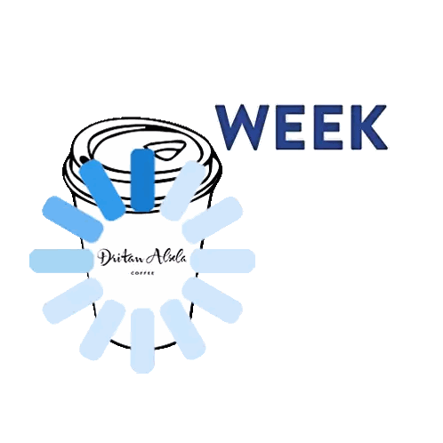 A Sign That Says " Week End Is Load Ing " Sticker