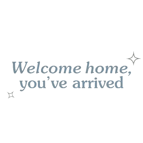 A Sign That Says Welcome Home You 'Ve Arrived On It Sticker