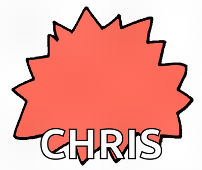 A Sign That Says You So Handsome Chris In White Letters GIF
