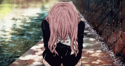 A Silent Voice Shouko Nishimiya Bowing GIF