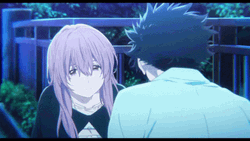 A Silent Voice Shouko Nishimiya Shaking Head GIF
