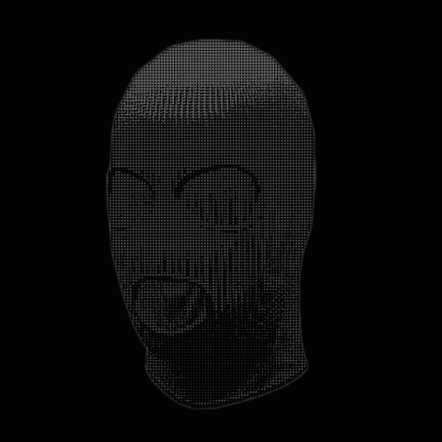 A Silhouette Of A Person With The Word Sss On It GIF