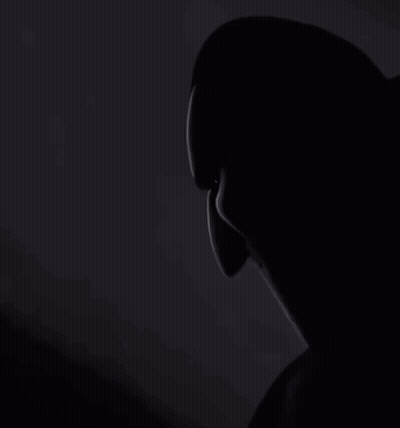 A Silhouette Of A Person With The Words The Legend Is Wrong GIF