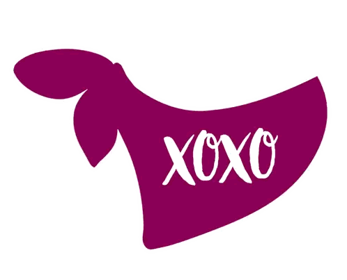 A Silhouette Of A Whale With The Word Xoxo On It Sticker