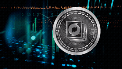 A Silver Coin That Says ' Onooks ' On It GIF