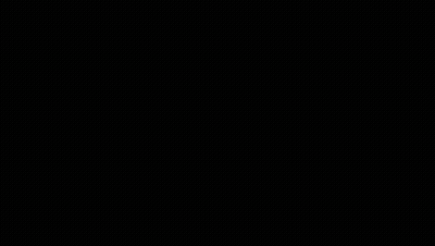 A Skeleton Is Running On A Black Background In A Loop GIF